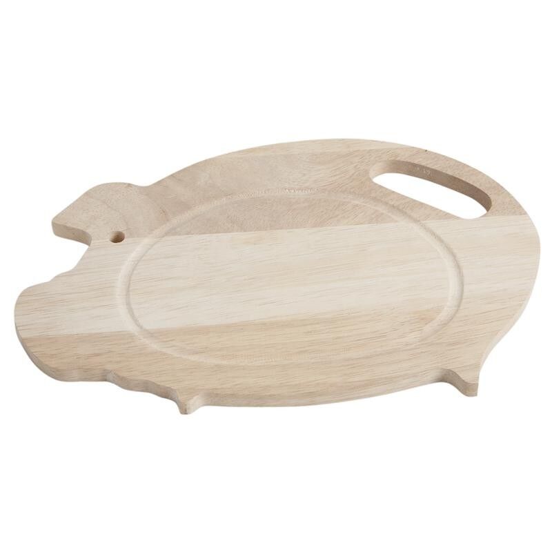 Bamboo pig cutting board.-TPD1010