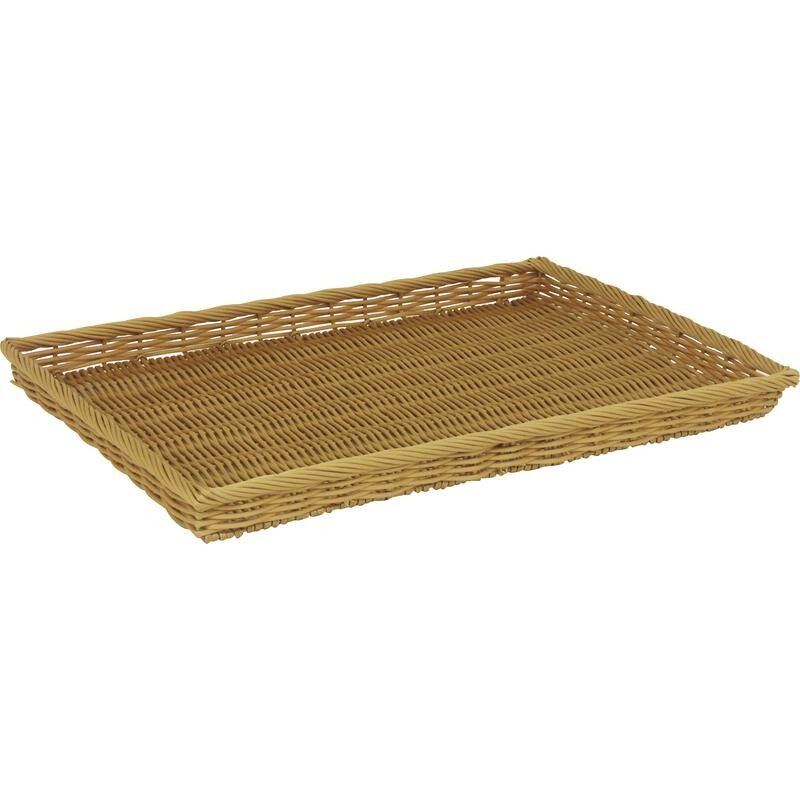Synthetic rattan tray-TPL1940