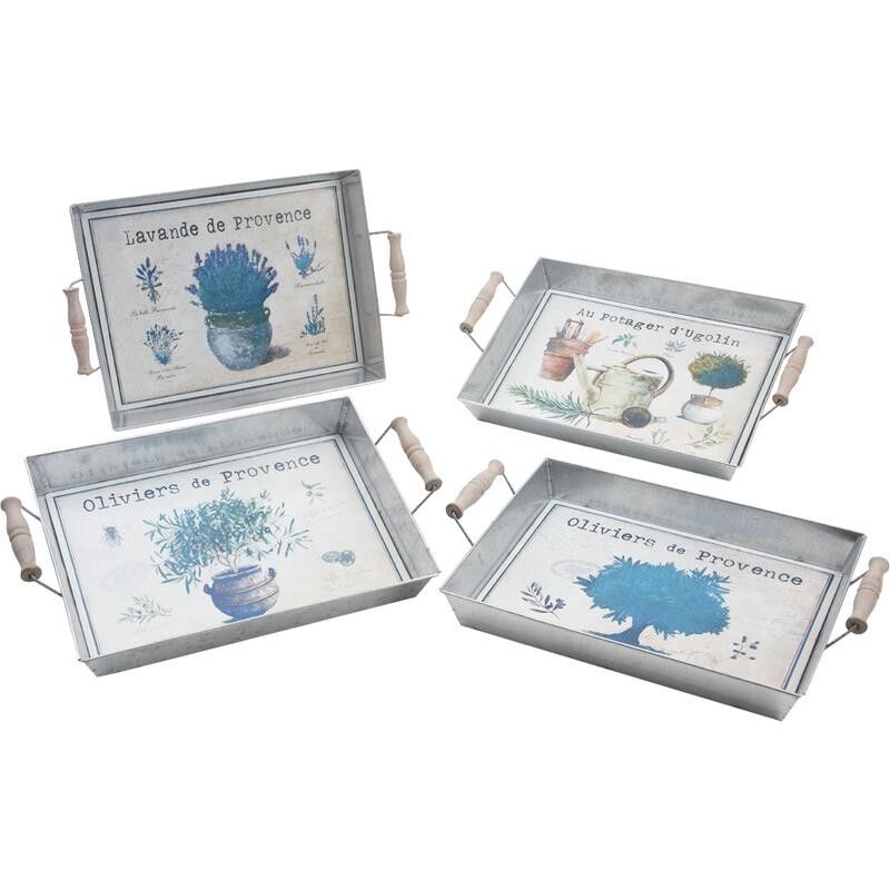 Vassoio Provence in zinco-TPL2320
