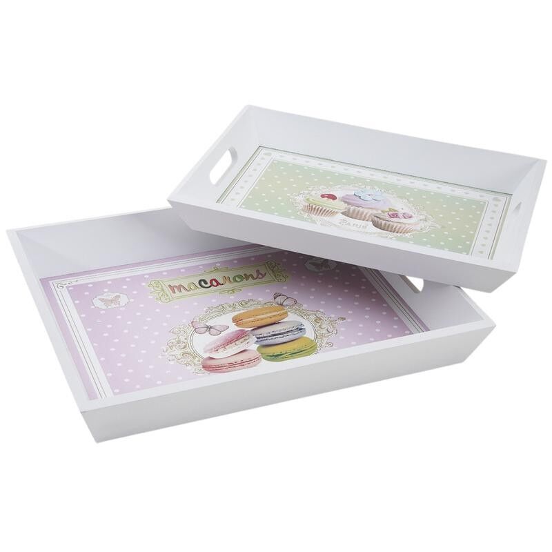 Tabletts aus Holz-TPL284S