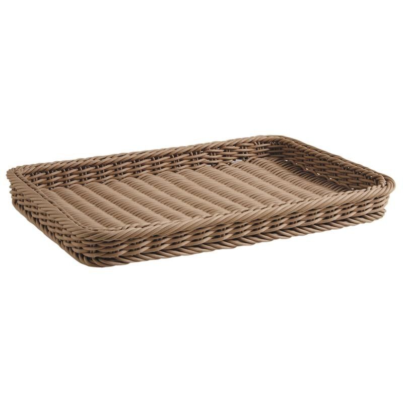 Vassoio in rattan sintetico-TPL2962