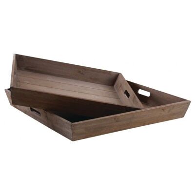 Square wooden trays-TPL316S