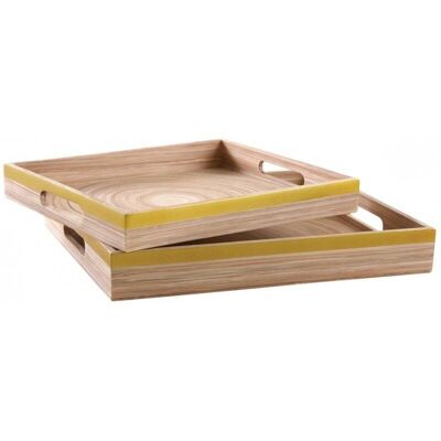 Lacquered bamboo trays-TPL331S