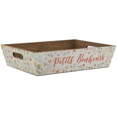 Plateau bois Petits bonheurs-TPL3420