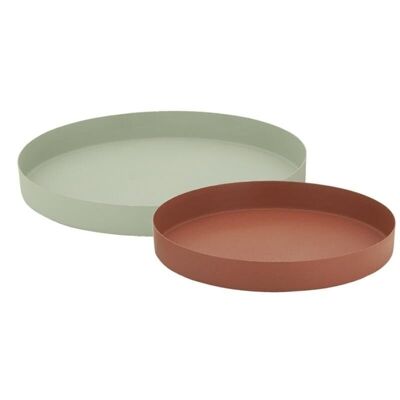 Round metal trays-TPL348S