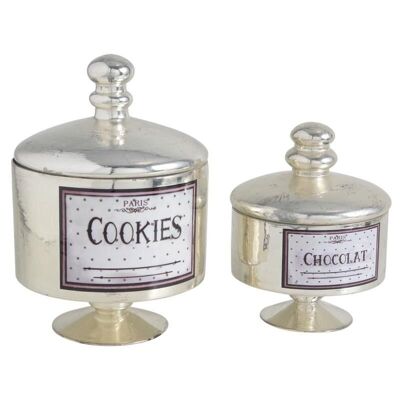 Antique Glass Cookie Jars-TPO133SV