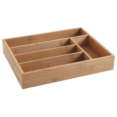 Bamboo cutlery tray-TRC1260