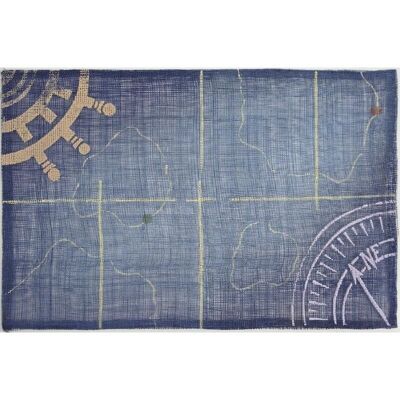Set of 6 sinamay placemats-TST183S
