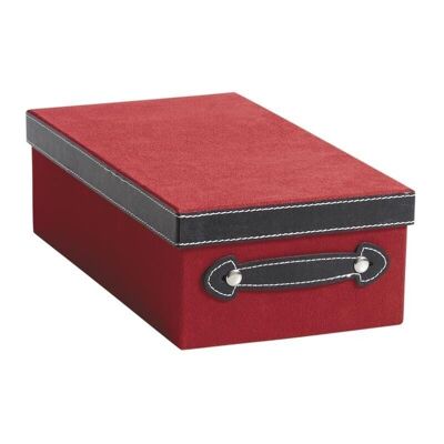 Red and black cardboard box-VBT2671