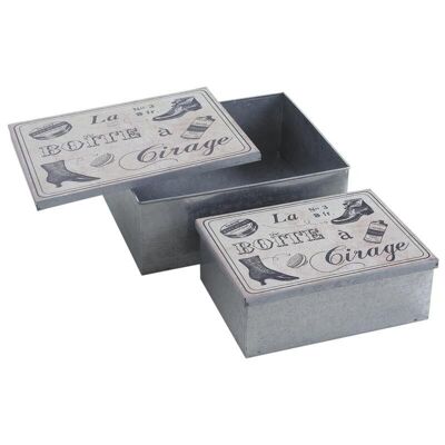 Latas de metal galvanizado Encerado-VBT276S