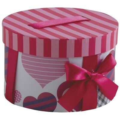 Round cardboard gift box-VBT2920
