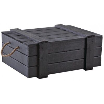 Painted wooden chest-VCO2520