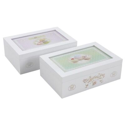 Tea box 6 compartments-VCP1180V