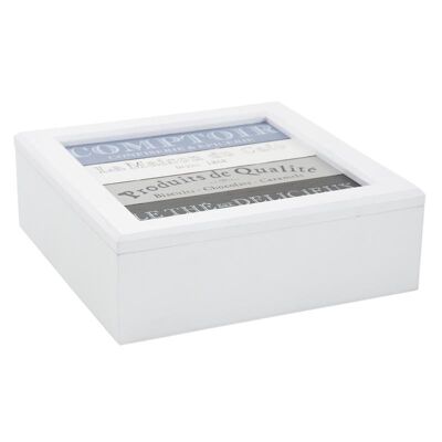 Boite à thé 9 compartiments Comptoir-VCP1190