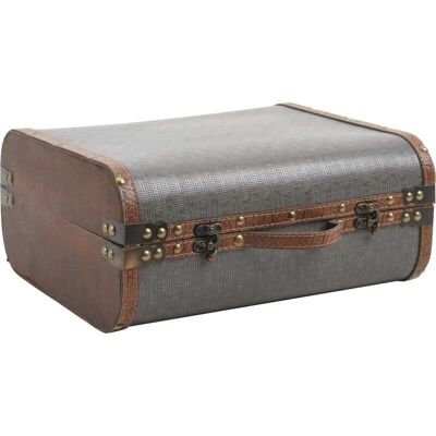 Koffer aus Holz und Polyurethan-VVA1790