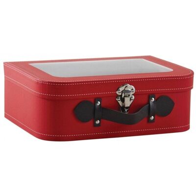 Red Cardboard Suitcase-VVA1960