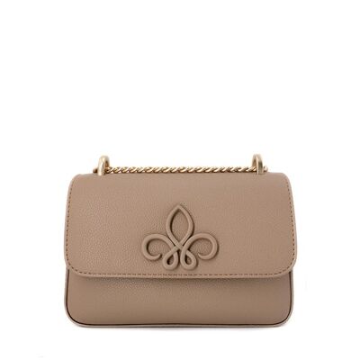 BEATRICE | Tone on tone small shoulder bag