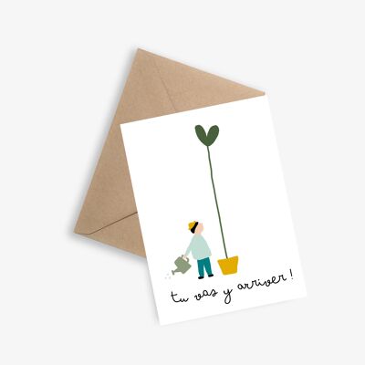 Message Card - You're going to make it