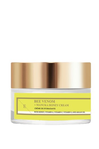 Crème au venin d'abeille + miel de manuka 50ml