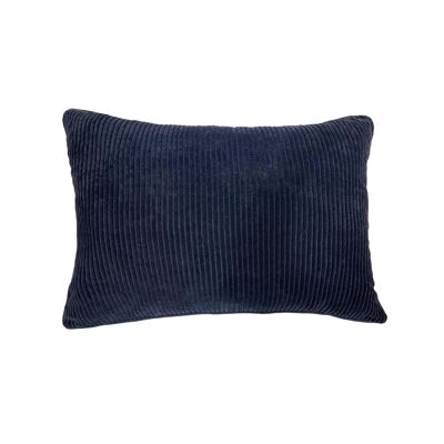 Floor cushion Rib velvet | 100x70 cm | black