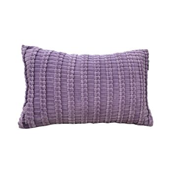 Oreiller Nora | 30x50cm | lilas 1