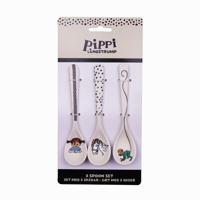 Set Cucchiaio Pippi 100 % Melamina