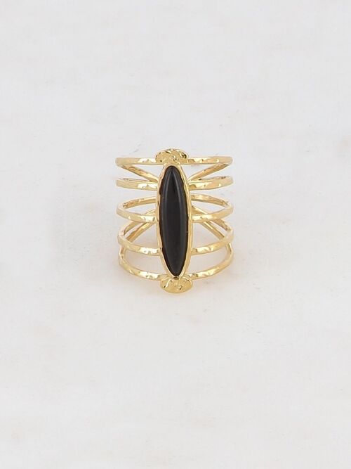 Bague Gabriella - Onyx