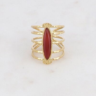 Bague Gabriella - Cornaline