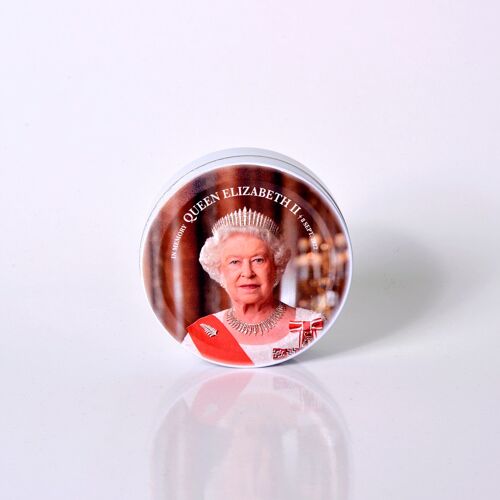 Boîte de Bonbons  saveur Miel | Portrait Reine Elizabeth II