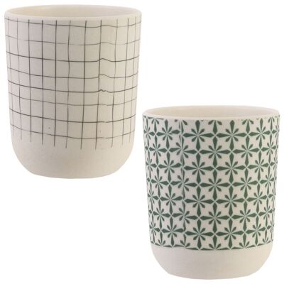 Vases/gobelets en Bambou Design Français 250ML
