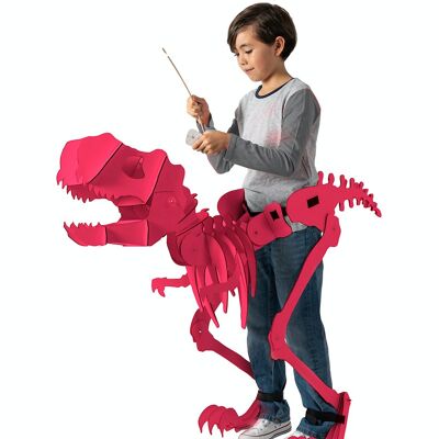 Giocattolo per bambini, T Rex Dinosuit, dinosauro da costruzione indossabile