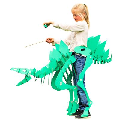Kinderspielzeug, Dinosuit tragbare Konstruktion Stegosaurus-Dinosaurier