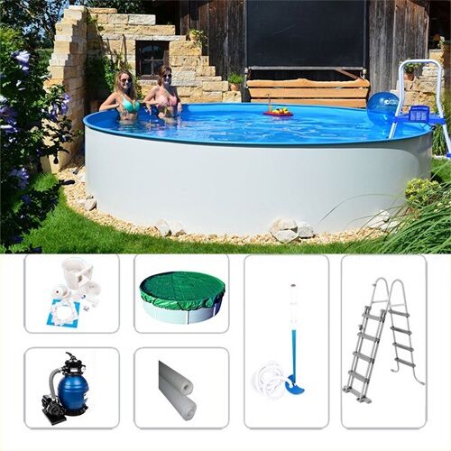 Stahlwandpool Set Fun-Zon 3,00 x 1,20m