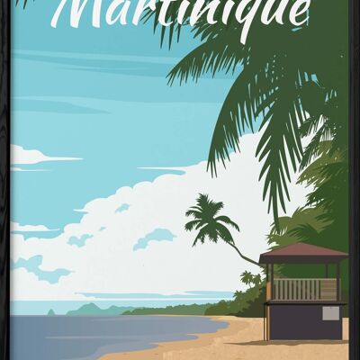 Martinique-Plakat