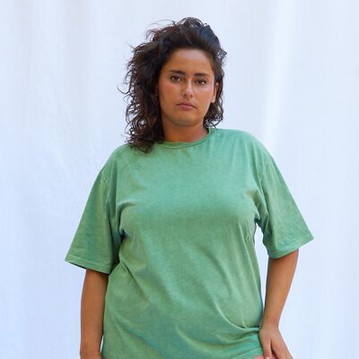 Le T-shirt oversize - Chlorophylle (vert)