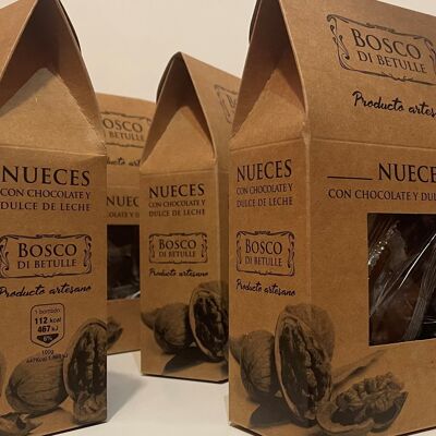 Combo 1. Nuez con conchocolate y dulce de leche. (36x200g)