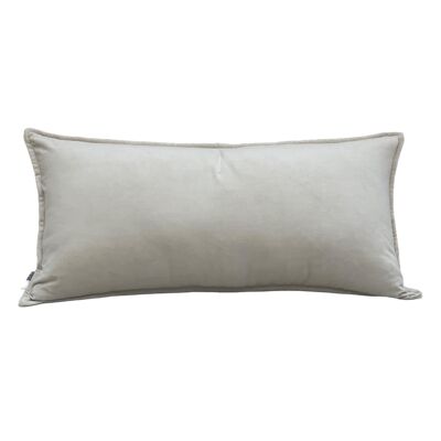 Cushion Velvet 40x80 cm Beige