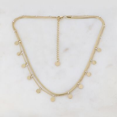 Halskette Thalita - Weißgold