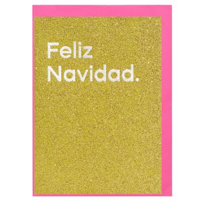 Tarjeta de la canción de Navidad Streamable 'Feliz Navidad'