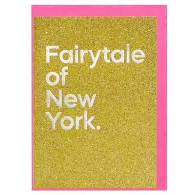 „Fairytale of New York“ Streambare Weihnachtsliedkarte