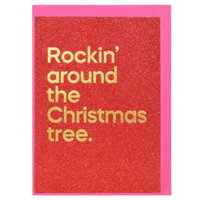 'Rockin' around the Christmas tree' Streamable song card