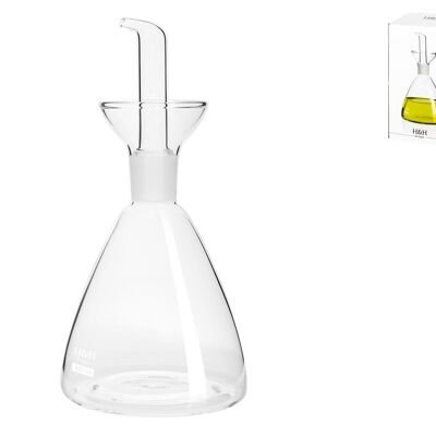 Rounded ampoule in transparent borosilicate ml 450