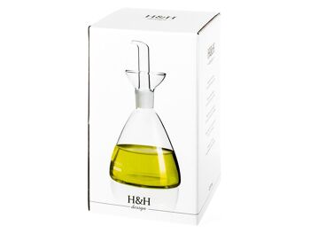 Ampoule arrondie en borosilicate transparent ml 450 2