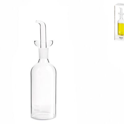 Ampoule cylindrique en verre borosilicaté transparent ml 250