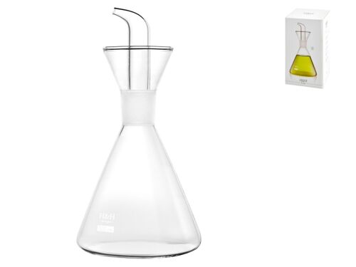 Ampolla conica in borosilicato trasparente ml 500