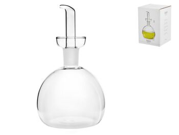 Ampoule ronde en verre borosilicaté transparent 250 ml 5