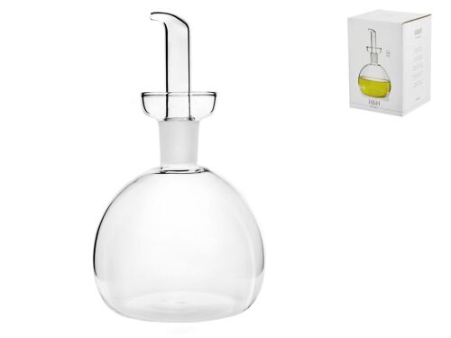 Ampolla tonda in vetro borosilicato trasparente 250 ml