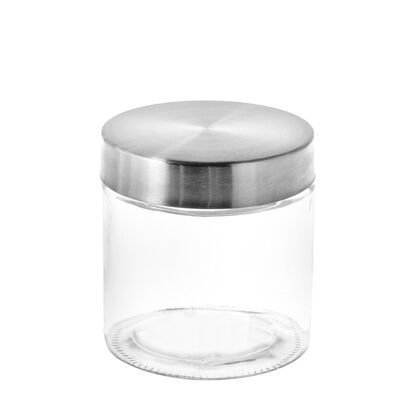 Glass jar with stainless steel lid cc 720