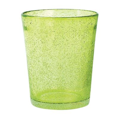 Bicchiere bibita Giada in vetro verde cl 46