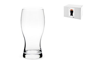 Verre à bière Irlande en verre transparent cl 50 1